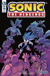 SONIC THE HEDGEHOG #19 CVR B WELLS GRAHAM