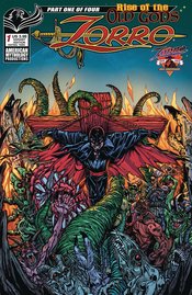 ZORRO RISE OF THE OLD GODS #1 CVR B LOVECRAFTIAN CALZADA