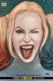 HARLEY QUINN #63 CARD STOCK VAR ED YOTV THE OFFER