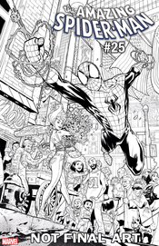 AMAZING SPIDER-MAN #25 GLEASON VAR