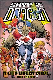 SAVAGE DRAGON CITY UNDER SIEGE TP (MR)