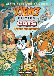 SCIENCE COMICS CATS NATURE & NURTURE HC GN