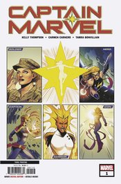 CAPTAIN MARVEL #1 3RD PTG CARNERO VAR