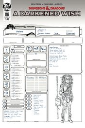 DUNGEONS & DRAGONS A DARKENED WISH #5 (OF 5) CVR B CHARACTER