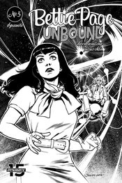 BETTIE PAGE UNBOUND #5 40 COPY OHTA B&W INCV