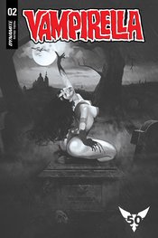 VAMPIRELLA #2 20 COPY DALTON B&W INCV