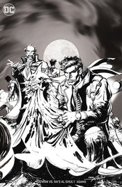 BATMAN VS RAS AL GHUL #1 (OF 6) B&W VAR ED