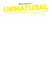 UNNATURAL #12 (OF 12) CVR C BLANK VAR (MR)