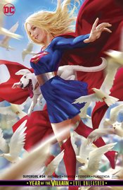 SUPERGIRL #34 CARD STOCK VAR ED YOTV