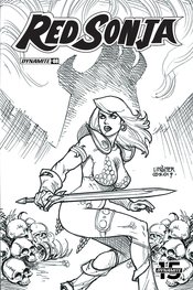 RED SONJA #8 30 COPY LINSNER B&W INCV