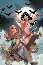 VAMPIRELLA RED SONJA #1 DODSON VIRGIN CVR