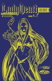 LADY DEATH APOCALYPSE #1 AZURE LEATHER (MR)