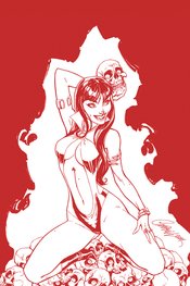 VAMPIRELLA #3 CAMPBELL LTD ED CRIMSON BLOOD LINE ART VAR