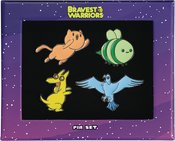 BRAVEST WARRIORS ENAMEL PIN SET