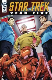 STAR TREK YEAR FIVE #7 CVR A THOMPSON