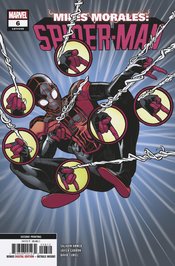 MILES MORALES SPIDER-MAN #6 2ND PTG GARRON VAR