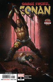 SAVAGE SWORD OF CONAN #6 2ND PTG FINCH VAR