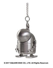 NIER AUTOMATA MACHINE LIFEFORM METAL KEYCHAIN SILVER