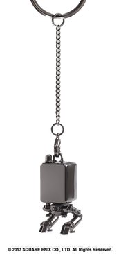 NIER AUTOMATA POD 153 METAL KEYCHAIN