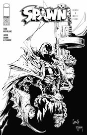 SPAWN #302 CVR C B&W CAPULLO & MCFARLANE