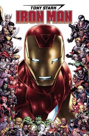 TONY STARK IRON MAN #15 CHEUNG MARVEL 80TH FRAME VAR