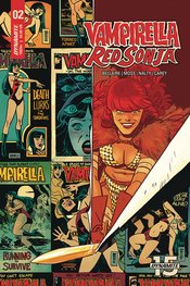 VAMPIRELLA RED SONJA #2 CVR D ROMERO & BELLAIRE