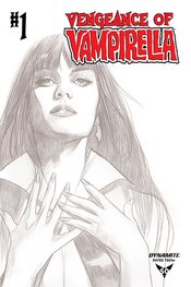 VENGEANCE OF VAMPIRELLA #1 20 COPY OLIVER B&W INCV