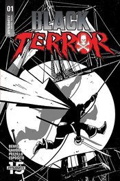 BLACK TERROR #1 50 COPY FORNES B&W INCV