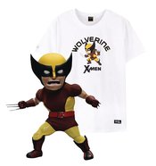 X-MEN EAA-084DX WOLVERINE PX AF BROWN COSTUME VER W/TEE LG (