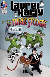 LAUREL & HARDY MEET THREE STOOGES #1 CVR A SHANOWER