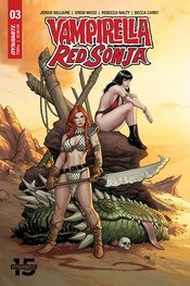 VAMPIRELLA RED SONJA #3 CVR A CHO & RICH