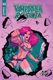 VAMPIRELLA RED SONJA #3 CVR B TARR