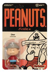 PEANUTS PIRATE LINUS REACTION FIGURE