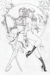 VAMPIRELLA #1 TUCCI EXC PURE PENCIL ED