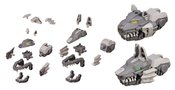 MECHA SUPPLY 16 CUSTOMIZE HEAD TYPE CMSG PLASTIC MDL KIT (Ne