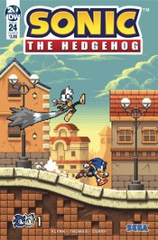 SONIC THE HEDGEHOG #24 CVR B HAMMERSTROM