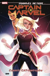 MARVEL ACTION CAPTAIN MARVEL TP VOL 01 CAT-TASTROPHE