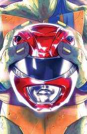 POWER RANGERS TEENAGE MUTANT NINJA TURTLES #1 LEO MONTES