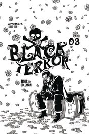 BLACK TERROR #3 20 COPY FORNES B&W INCV
