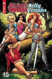 RED SONJA VAMPIRELLA BETTY VERONICA #7 CVR E SANAPO