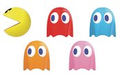 PAC-MAN CABLE MASCOTS 6PC DS