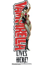 VAMPIRELLA WINDOW CLING