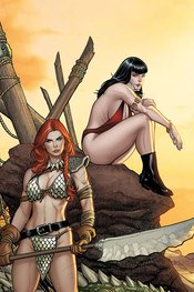 VAMPIRELLA RED SONJA #2 25 COPY CHO SNEAK PEEK VIRGIN FOC IN