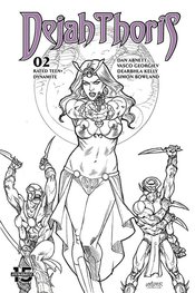 DEJAH THORIS (2019) #2 50 COPY LINSNER B&W INCV