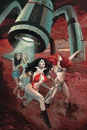 RED SONJA VAMPIRELLA BETTY VERONICA #8 DALTON LTD VIRGIN CVR