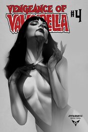 VENGEANCE OF VAMPIRELLA #4 30 COPY OLIVER B&W INCV