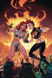 RED SONJA AGE OF CHAOS #1 GARZA LTD VIRGIN CVR