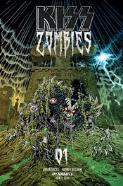 KISS ZOMBIES #1 7 COPY HAESER FOC INCV