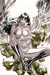 VAMPIRELLA #5 21 COPY MARCH B&W VIRGIN FOC INCV