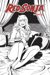 RED SONJA #13 50 COPY PEPOY SEDUCTION B&W INCV